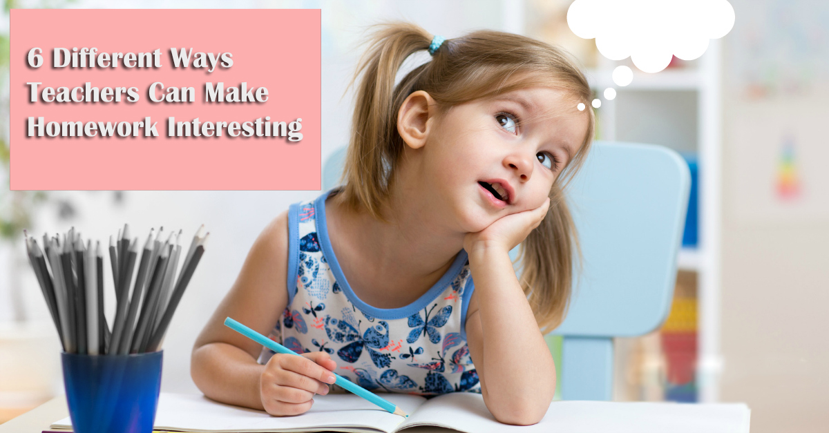 Teachers making homework interesting picture